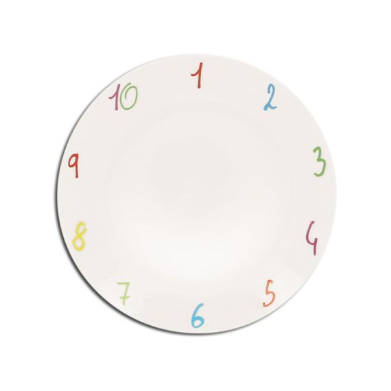 Тарелка круглая плоская D 18 см, Skola, Rak Porcelain
