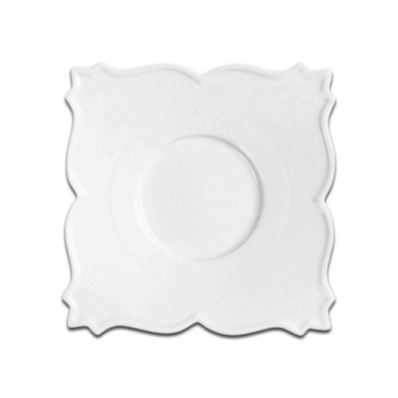 Блюдце квадратное 15x12 см, White Gold, Rak Porcelain