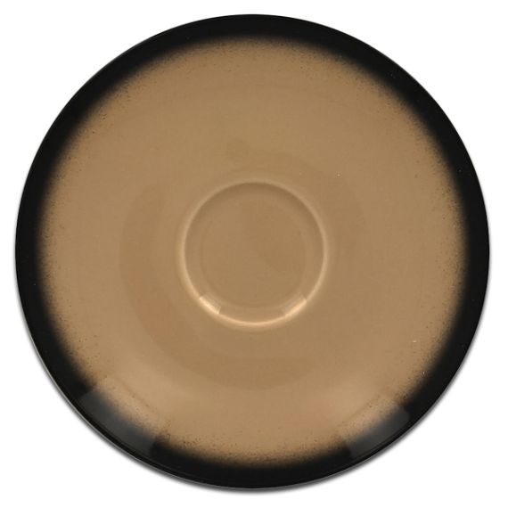 Блюдце круглое бежевое D 17 см, Lea, Rak Porcelain