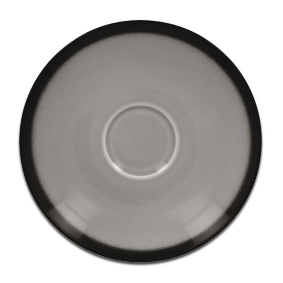 Блюдце круглое серое D 13 см, Lea, Rak Porcelain