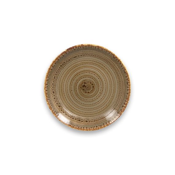 Тарелка "Coupe" круглая плоская D 15 см, Alga TWIRL, Rak Porcelain