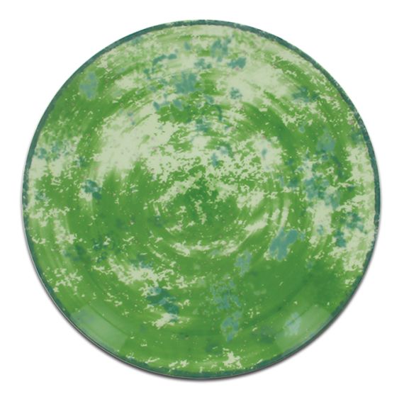 Тарелка круглая зеленая D 21 см, Peppery, Rak Porcelain