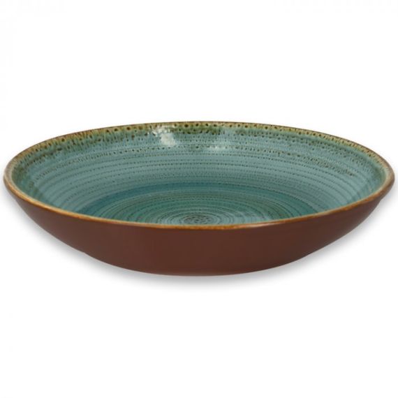 Тарелка "Coupe" круглая глубокая D 36 см, 3,6 л, Lagoon TWIRL, Rak Porcelain