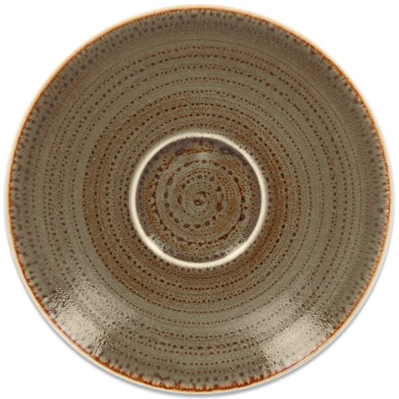 Блюдце для чашки D 17 см, Alga TWIRL, Rak Porcelain