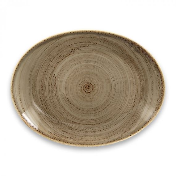 Тарелка овальная 32x23 см, Alga TWIRL, Rak Porcelain