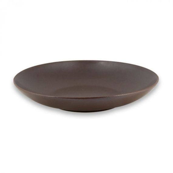 Тарелка "Coupe" круглая глубокая D 23 см, Cocoa GENESIS, Rak Porcelain
