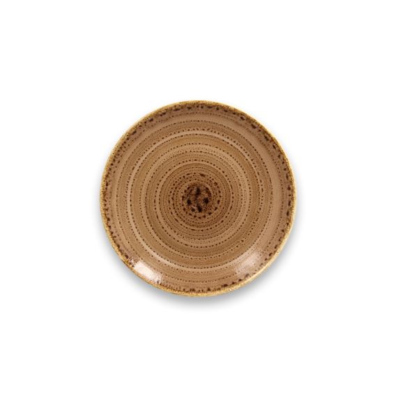 Тарелка "Coupe" круглая плоская D 15 см, Shell TWIRL, Rak Porcelain