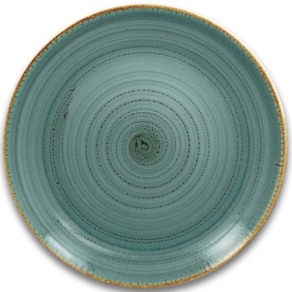 Тарелка "Coupe" круглая плоская D 31 см, Lagoon TWIRL, Rak Porcelain