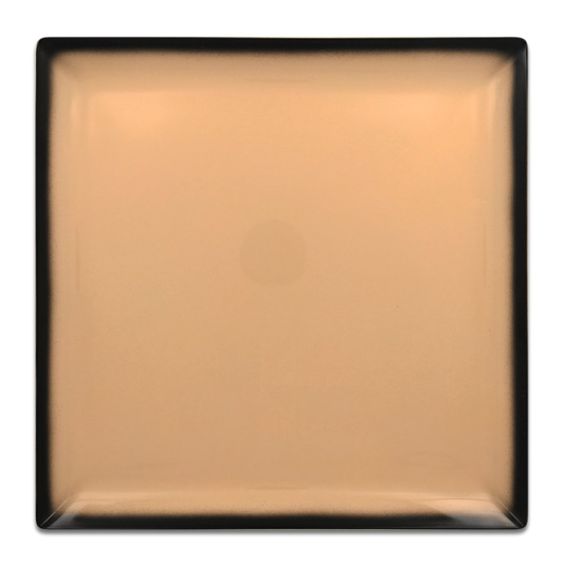Тарелка квадратная плоская бежевая 30x30 см, Lea, Rak Porcelain