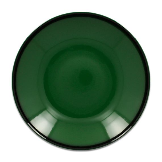 Тарелка "Coupe" глубокая зеленая D 23 см, 690 мл, Lea, Rak Porcelain