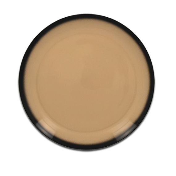 Тарелка круглая плоская бежевая D 21 см, Lea, Rak Porcelain