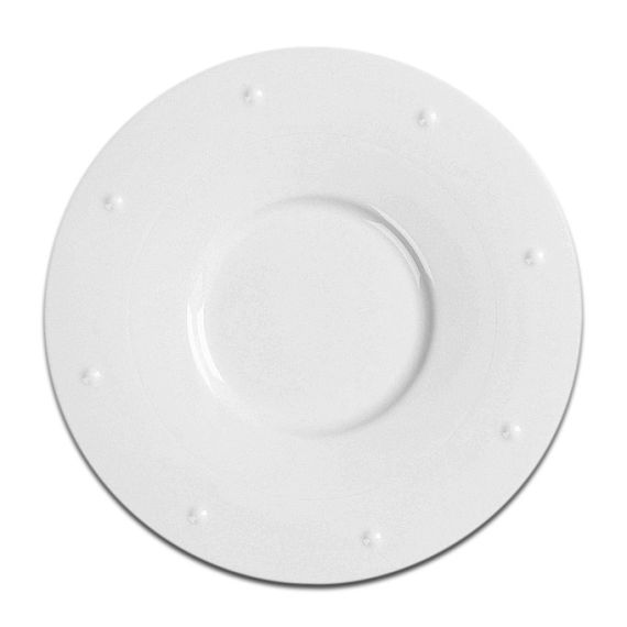 Тарелка круглая плоская D 28 см, White Gold, Rak Porcelain