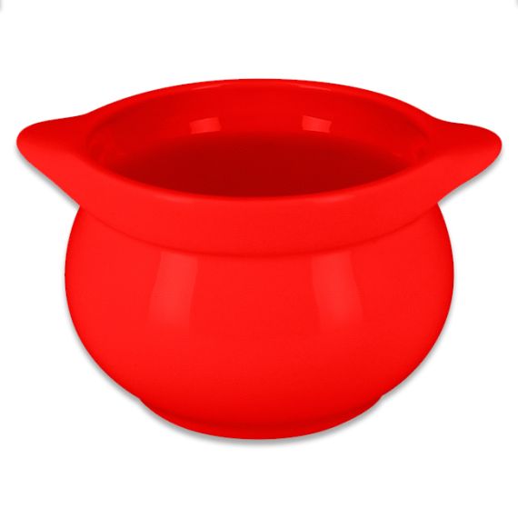 Емкость для запекания без крышки красная D 15 см, 1.15 л, Chefs Fusion Ember, Rak Porcelain