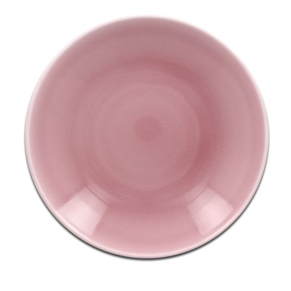 Тарелка круглая глубокая D 23 см, Vintage Pink, Rak Porcelain