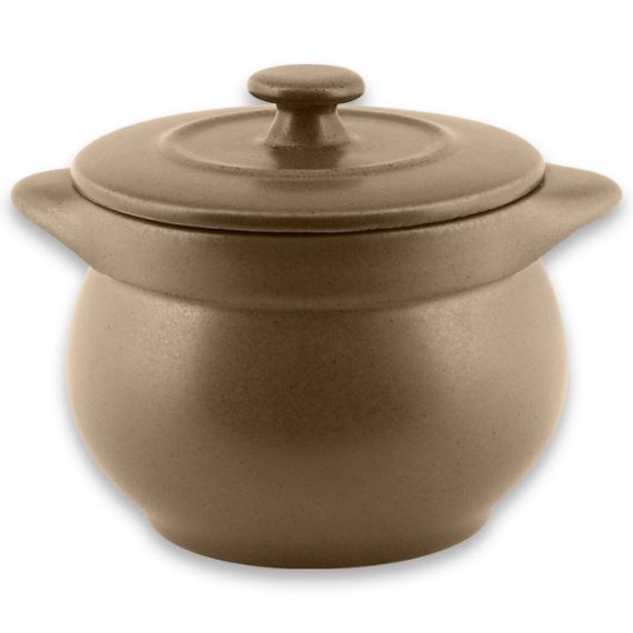 Круглая супница с крышкой D 10,6 см, H 7,5 см, 450 мл, Crust GENESIS, Rak Porcelain