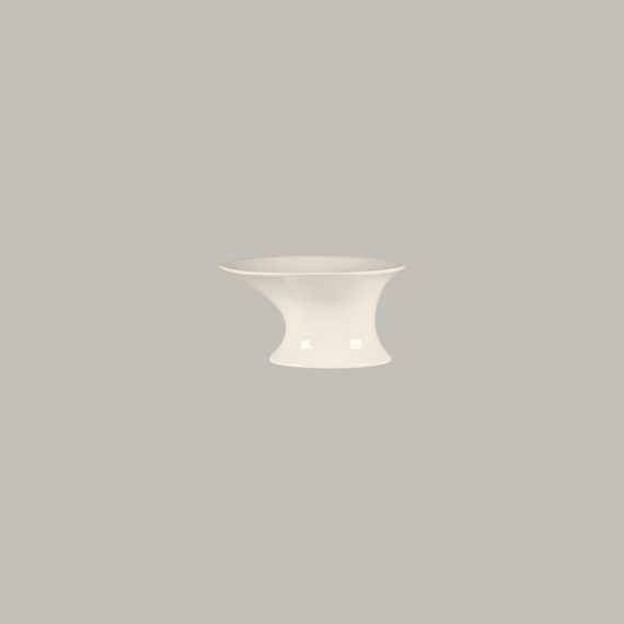Тарелка глубокая на подставке 15.8*14.9 см h 8.3 см,  костяной фарфор, Bravura, Rak Porcelain