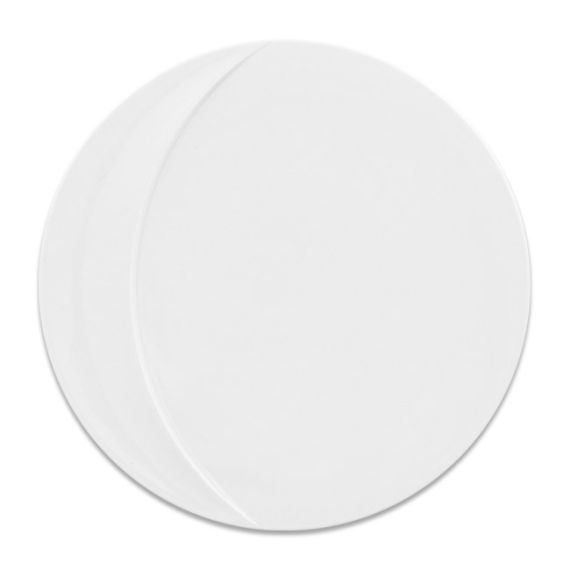 Тарелка круглая плоская D 24 см, Moon, Rak Porcelain