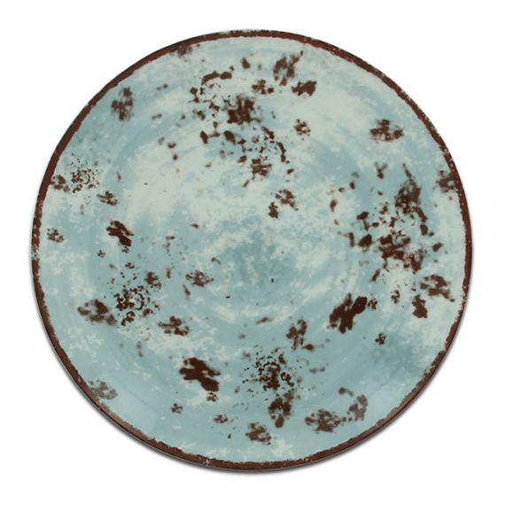 Тарелка круглая голубая D 18 см, Peppery, Rak Porcelain
