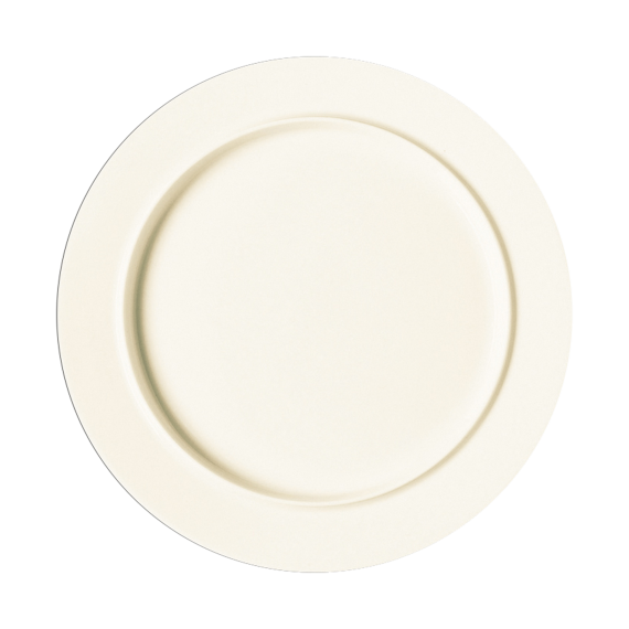 Тарелка круглая с внутренним бортом D 32 см, фарфор, Rak Porcelain