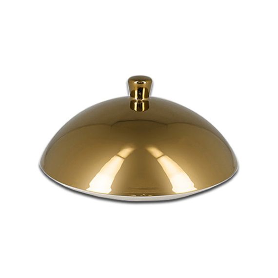 Клоша золотая D 15,5 см, Metalfusion, Rak Porcelain
