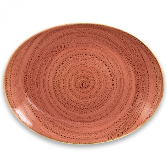 Тарелка овальная 36x27 см, Coral TWIRL, Rak Porcelain