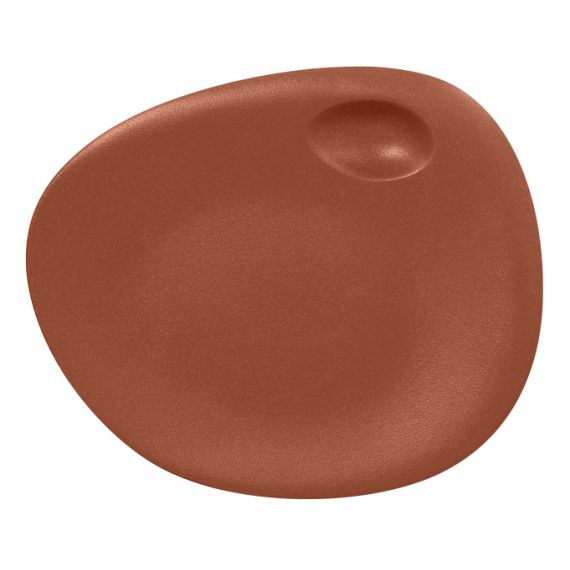 Тарелка Coupe овальная с 2 зонами 31x26,5 см, NeoFusion Terra, Rak Porcelain