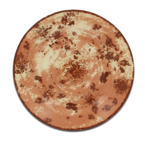 Блюдце круглое коричневое D 13 см, Peppery, Rak Porcelain