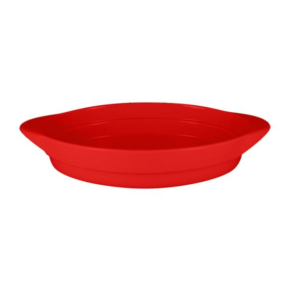 Овальное блюдо с крышкой 26x17,5 см, Chefs Fusion Ember, Rak Porcelain