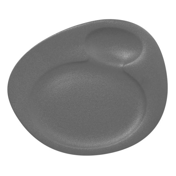 Тарелка для подачи с 2 зонами 32x26,5 см, NeoFusion Stone, Rak Porcelain