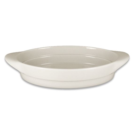 Овальное блюдо с крышкой 37,2x25 см, Chefs Fusion Sand, Rak Porcelain