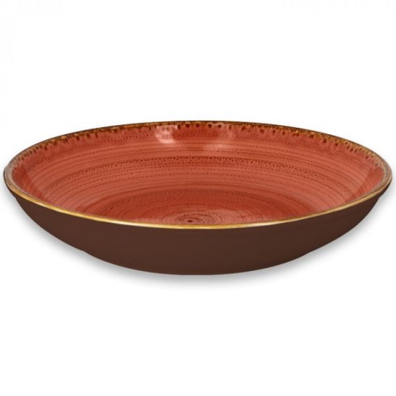 Тарелка "Coupe" круглая глубокая D 36 см, 3,6 л, Coral TWIRL, Rak Porcelain