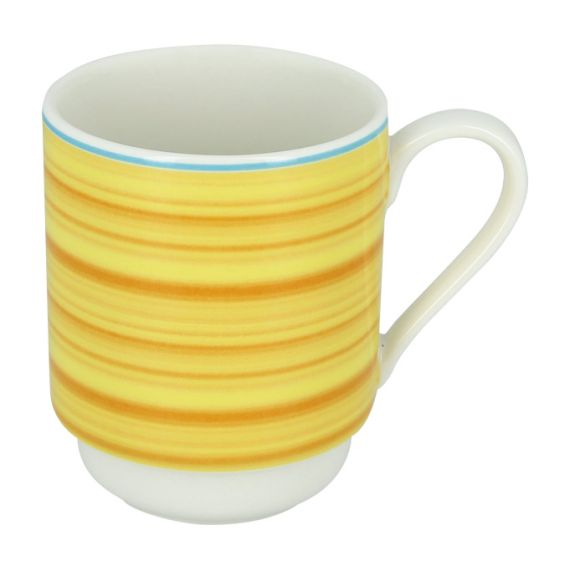 Кружка желтая 300 мл, Bahamas 2, Rak Porcelain