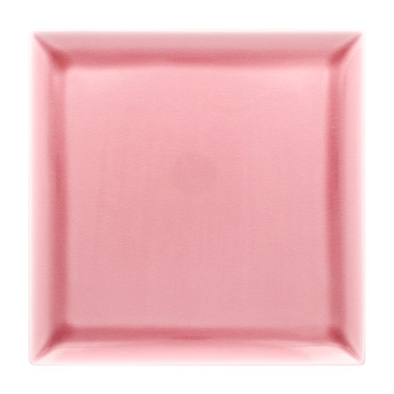 Тарелка квадратная 27x27 см, Vintage Pink, Rak Porcelain