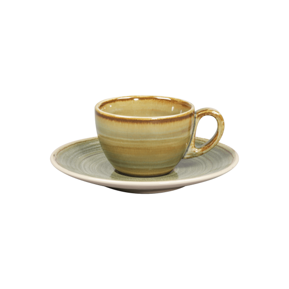 Блюдце круглое Spot Emerald, d=15 см, фарфор, RAK Porcelain, изображение 2