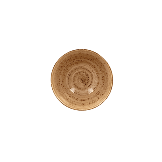 Салатник круглый Twirl Shell 270 мл, d=12 см, фарфор, RAK Porcelain