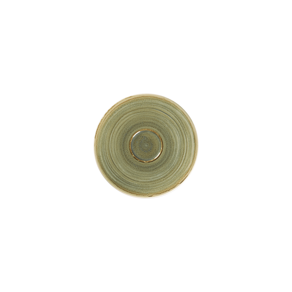 Блюдце круглое Spot Emerald, d=15 см, фарфор, RAK Porcelain