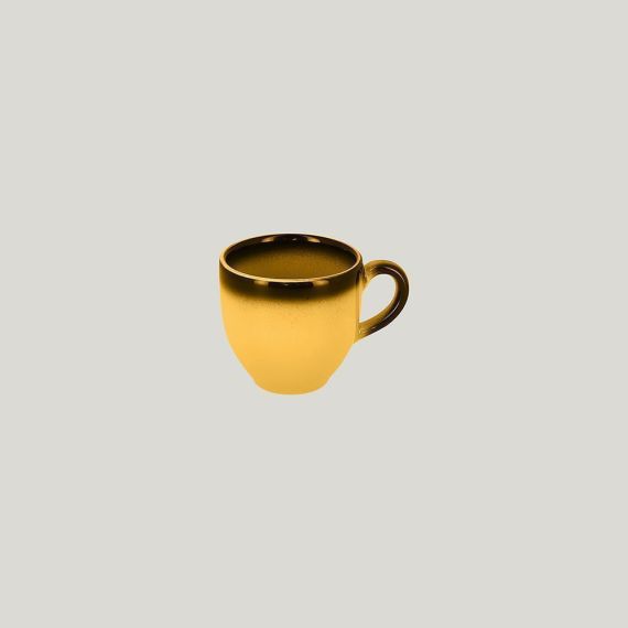 Чашка LEA Yellow 90 мл, желтый цвет, RAK Porcelain