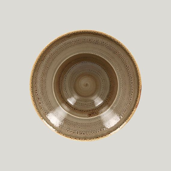 Глубокая тарелка Twirl Alga 320 мл, 23*8 см, RAK Porcelain
