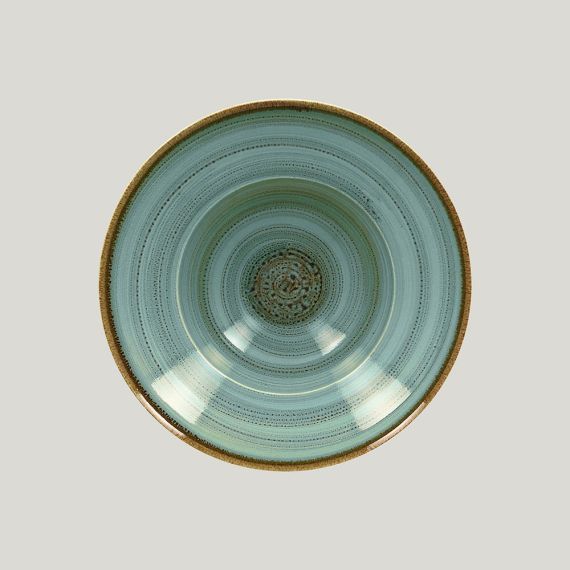 Глубокая тарелка Twirl Lagoon 320 мл, 23*8 см, RAK Porcelain