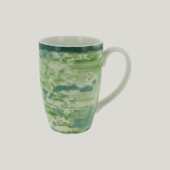 Кружка Peppery 300 мл, зеленый цвет, RAK Porcelain