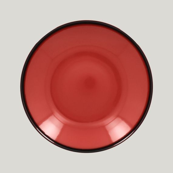 Салатник LEA Red 26 см, красный цвет, RAK Porcelain