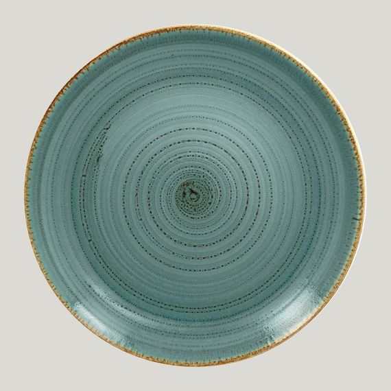 Тарелка Twirl Lagoon плоская 24 см, RAK Porcelain