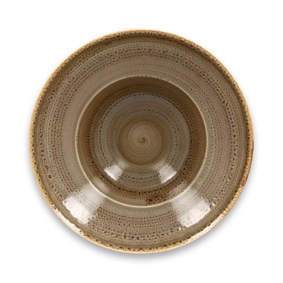 Тарелка круглая глубокая D 23 см, H 8 см, 320 мл, Alga TWIRL, Rak Porcelain