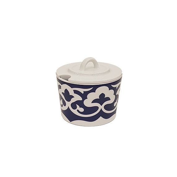 Сахарница, с крышкой (с выемкой для ложки) 230 мл, фарфор, Access DEC, Rak Porcelain