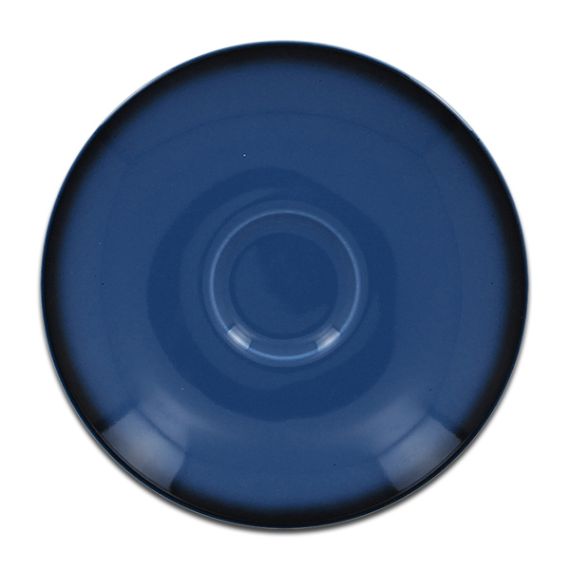 Блюдце круглое синее D 13 см, Lea, Rak Porcelain
