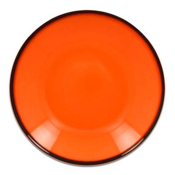 Тарелка "Coupe" глубокая оранжевая D 26 см, 1,2 л, Lea, Rak Porcelain