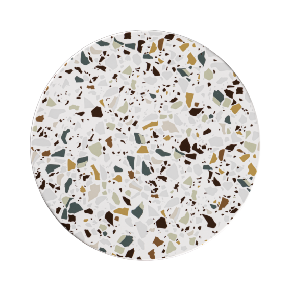 Тарелка круглая глубокая D 24 см 650 мл, фарфор, Kerrazzo, Rak Porcelain