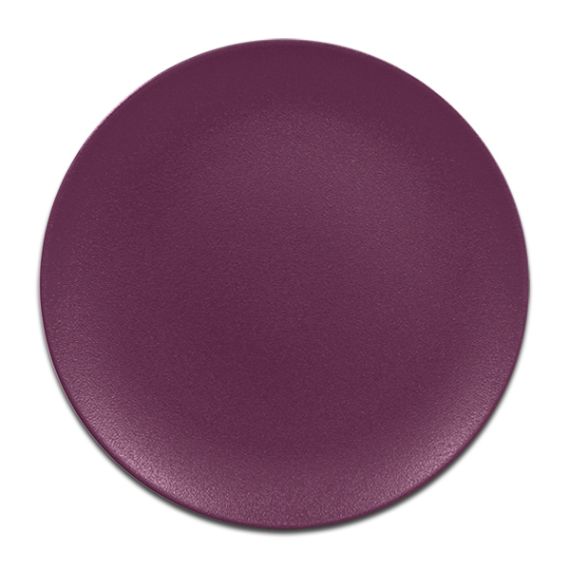 Тарелка круглая плоская фиолетовая D 21 см, NeoFusion Mellow, Rak Porcelain