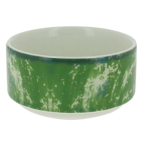 Пиала круглая штабелируемая зеленая 300 мл, Peppery, Rak Porcelain