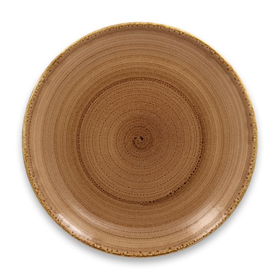 Тарелка "Coupe" круглая плоская D 27 см, Shell TWIRL, Rak Porcelain